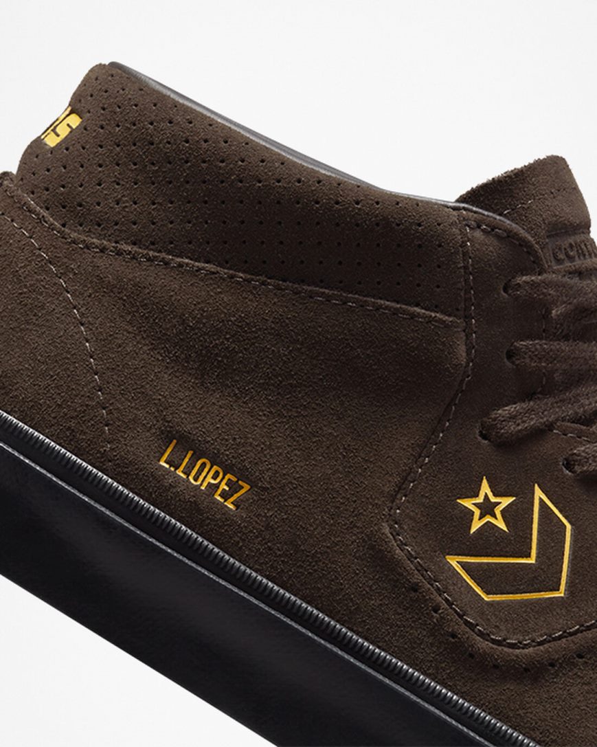 Dámské Skate Boty Converse CONS Louie Lopez Pro Hnědé Černé | CZ LMYC32